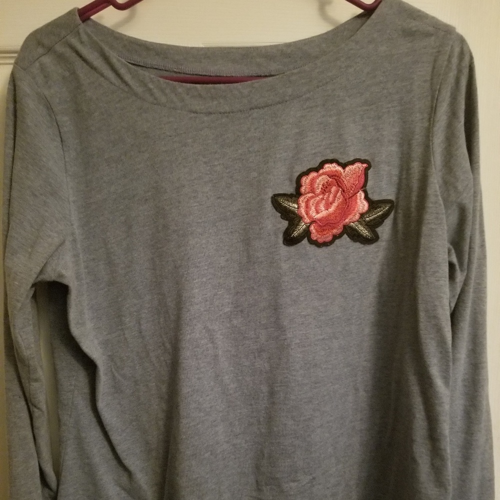 A blue long sleeved shirt from St.Johns Bay